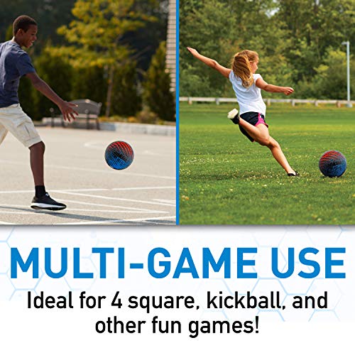 Franklin Sports Kids Playground Balls - Rubber Kickballs + Playground Balls For Kids - Great for Dodgeball, Kickball, 4 Square + Schoolyard Games - 8.5” Diameter