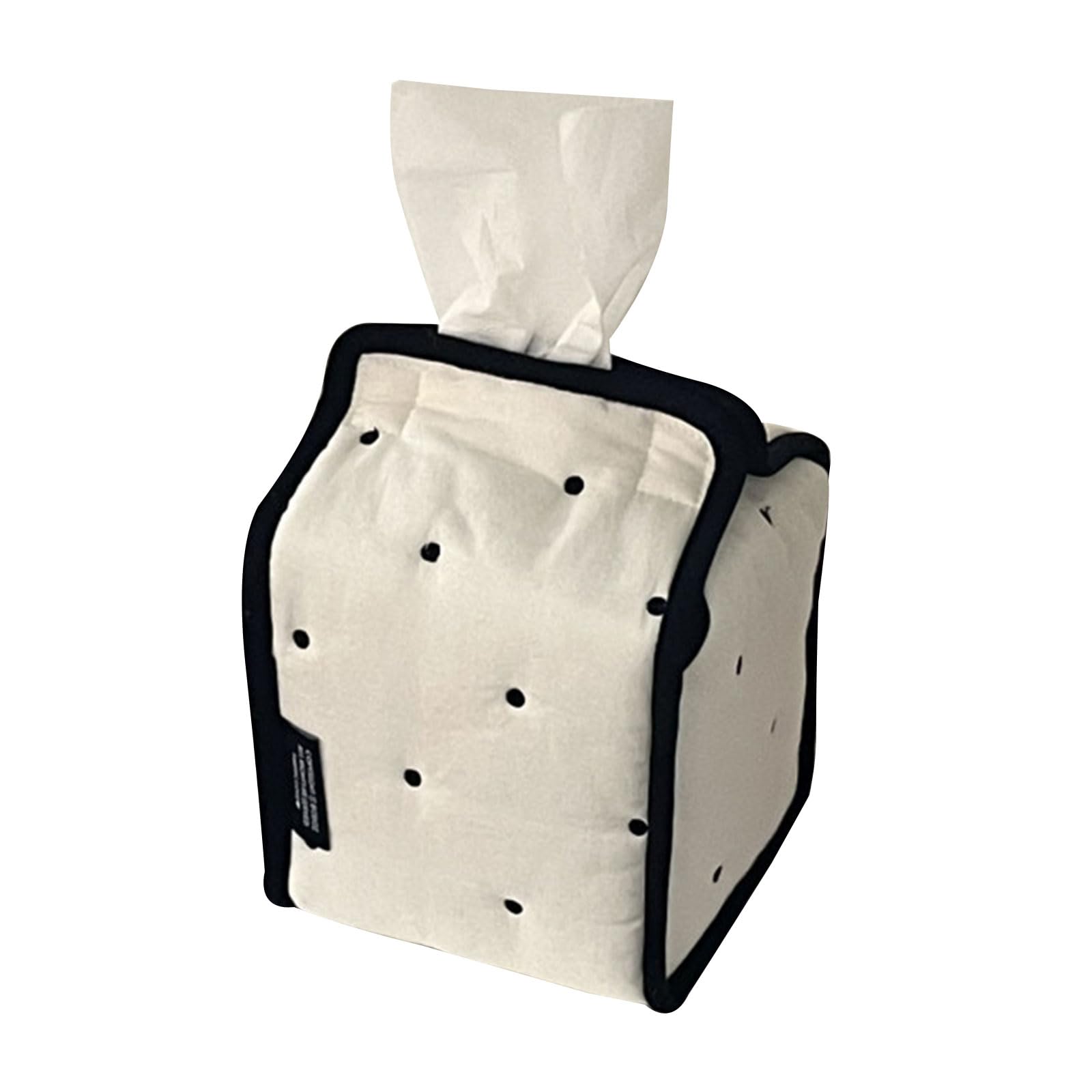 Stylish Striped Fabric Standing Tissue Holder with Removable Designs for Home Storage Organization Tissue Storage Box