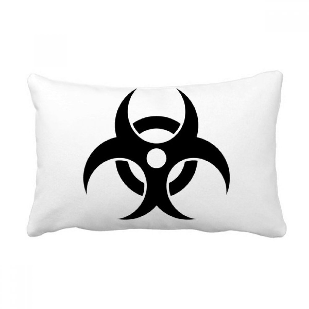 Cadeau original oreiller motif nocif radiations pour geek et scientifique