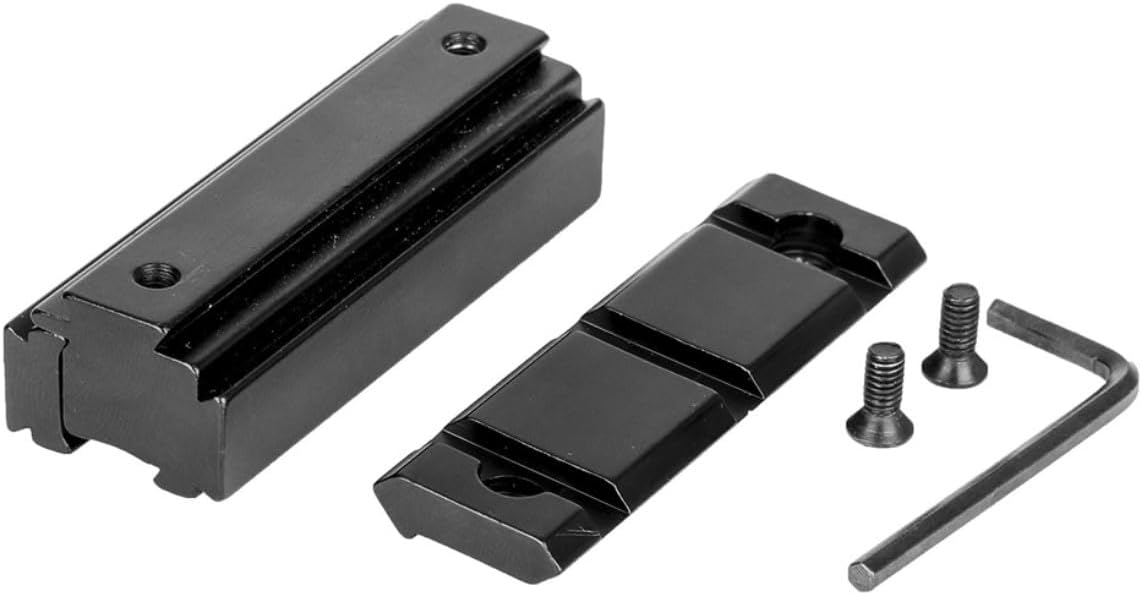 HOUSON Aluminum Picatinny Rail, Picatinny Riser Rail Mount Dovetail 11 mm Conversion to 20 mm G0011