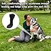 CHONGQILAO Hundeschuhe Pfotenschutz Outdoor, Pfotenschutz Hund Verletzung, Hundeschuhe zur Erholung, Haustierwunden Verhindern Lecken, Hundesocken Anti Rutsch Wasserdicht Leckschutz Hunde Socken