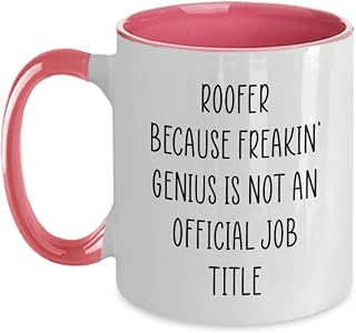 Roofer Mug, Freakin awesome, Roofer gift, for men, Father's Day, Gifts for roofers, Roof fixer, birthday gifts, Work related, gifts for cowoerkers,