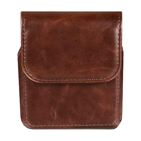 Leather Phone Belt Holster for Samsung Galaxy Z Flip Cover