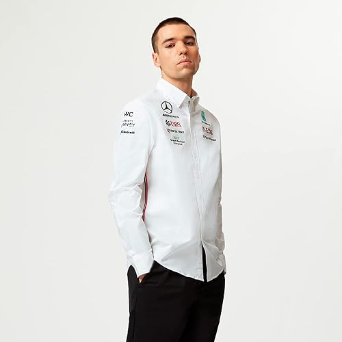 Miniatura 4 de Mercedes AMG Petronas Formula One Team - Camiseta Team 2023 - Blanco - Hombre - Talla L