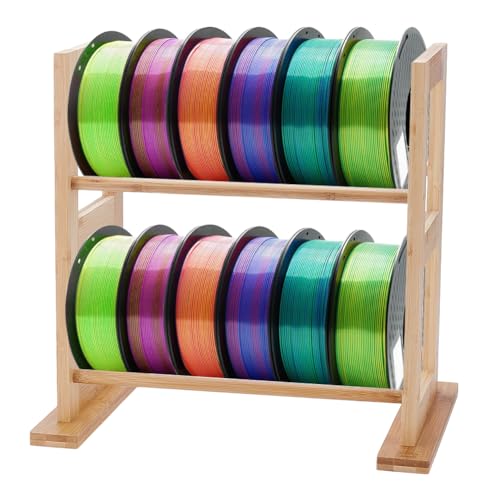 UNICRAFTALE 2 Tier 3D Printer Filament Storage Rack