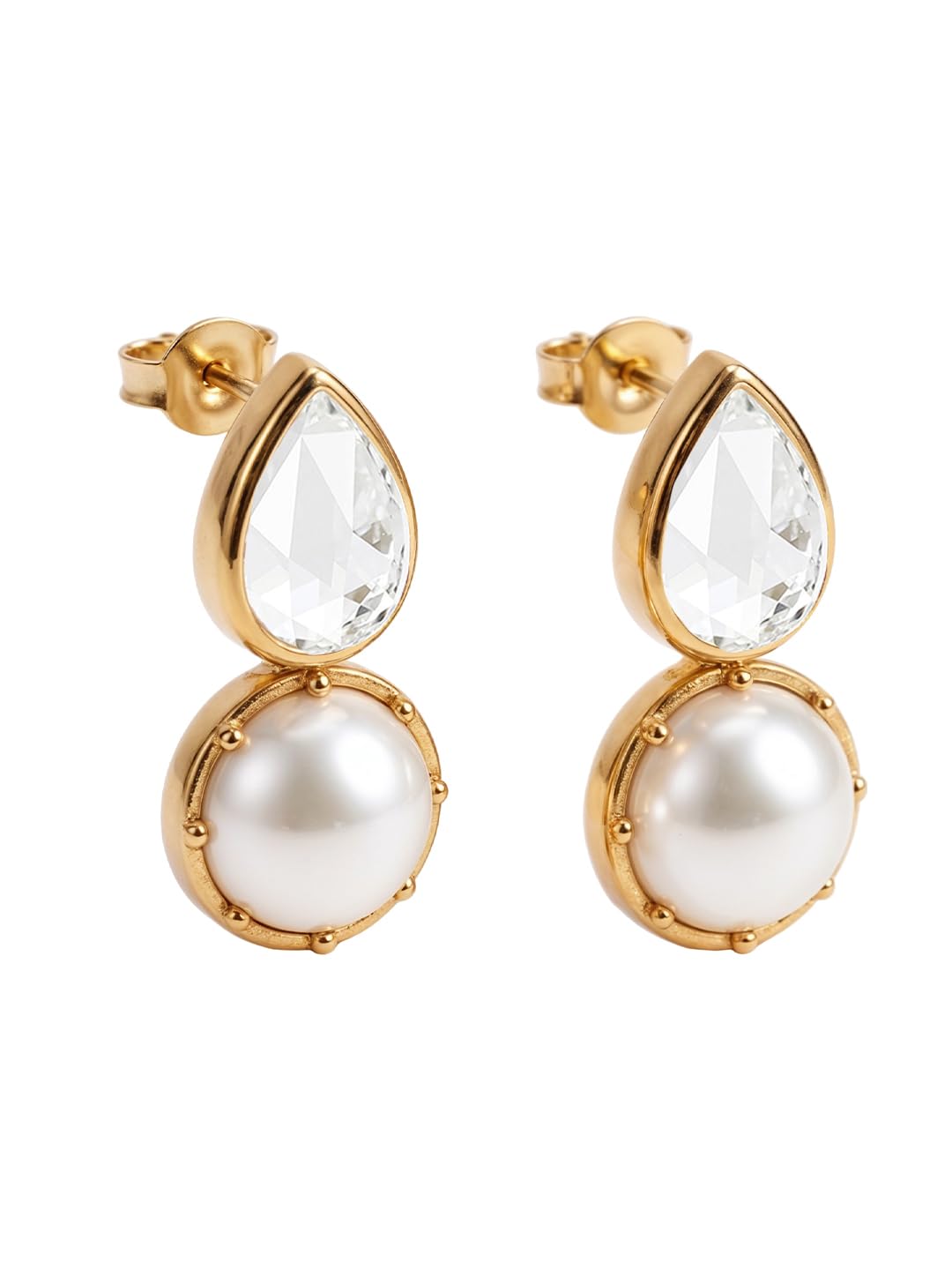 Contemporary Stylish Daily and Office Wear Stud Earrings for Women and Girls | Gifts for Women's | Fashion Jewellery for Women & Girls-image-18