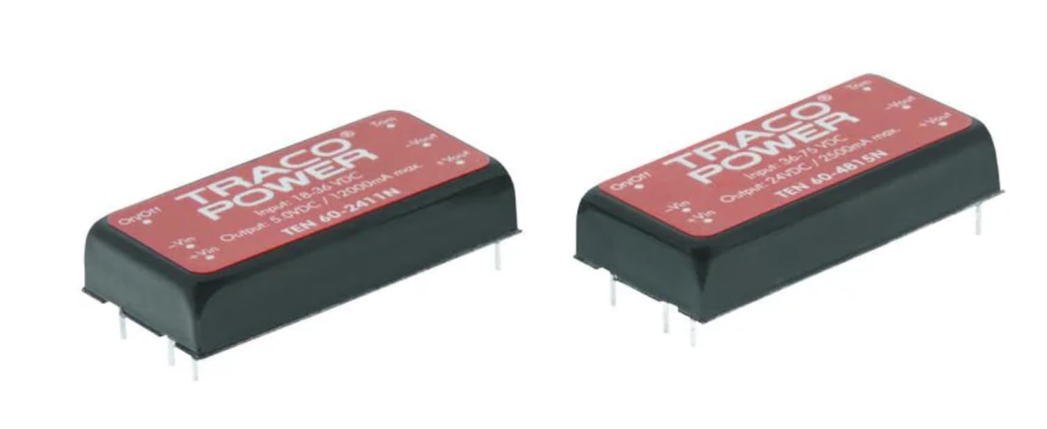 Ten 60-4812N,Isolated DC/DC Converters - Through Hole Product Type: DC/DC; Package Style: 2
