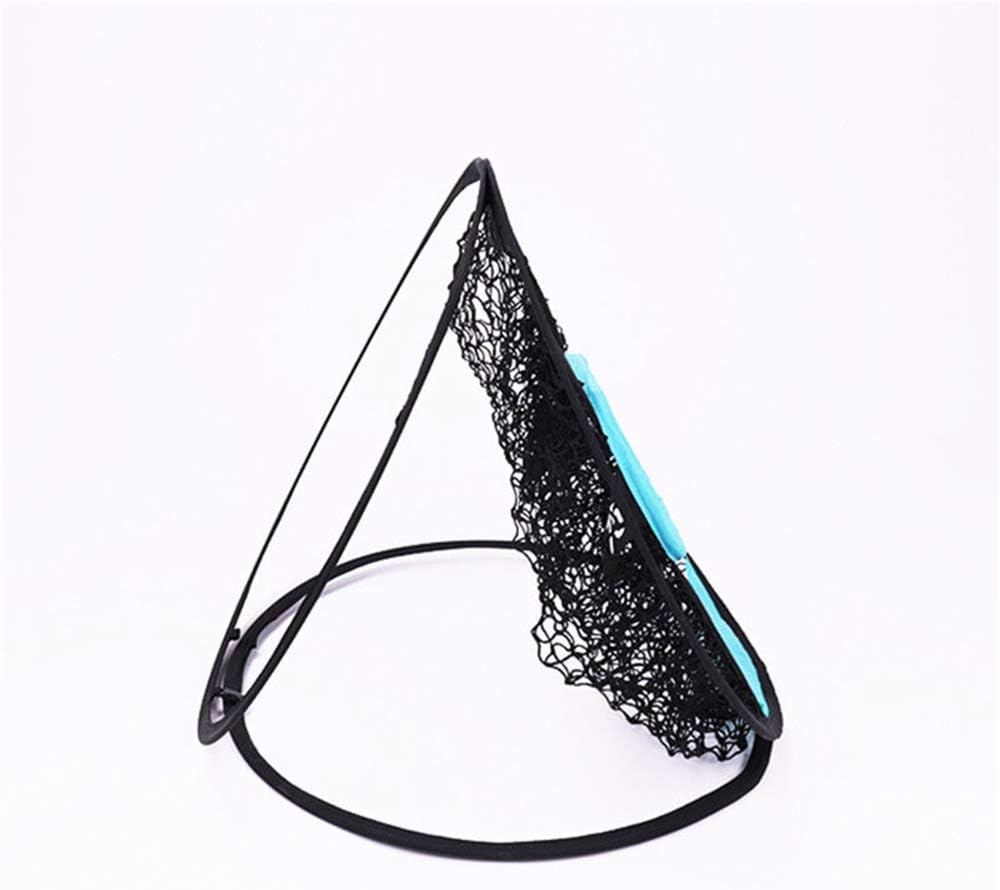 Golf Hitting Net, Foldable Golf Practice Cage Driving Hitting Net Training Aid for Outdoor Indoor with Target and Carry Bag,Blue