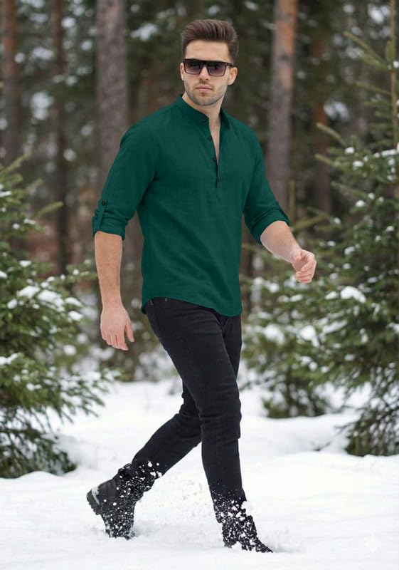 Image of Men Short Kurta