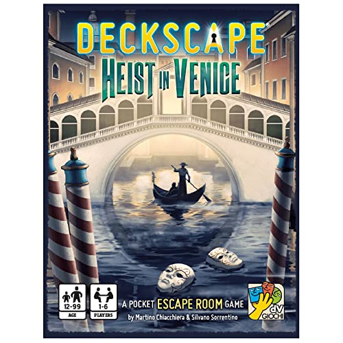 DaVinci Games Card Games Deckscape - Heist in Venice SW