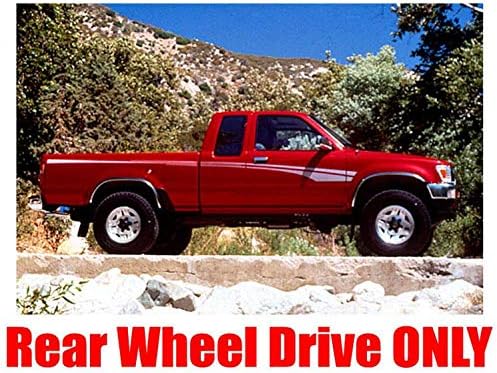 Miniatura 2 de Amortiguadores de alta resistencia, 4 piezas delanteras y traseras para el modelo base Toyota Tacoma tracción trasera 95-04  Por favor, deténgase y