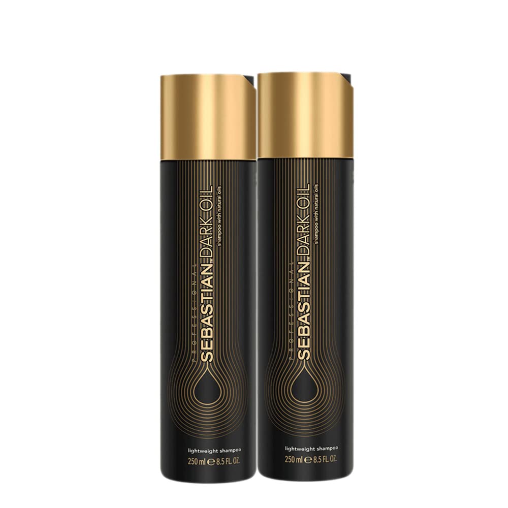 Professional Sebastian Dark Oil Shampoo 2 x 250 ml