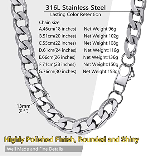 Prosteel Stainless Steel Chain For Men Fashion Necklace Cadenas Hombre #TOP3