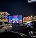 Inflatable Projector Screen, 30FT Blow Up Movie Screen Outdoor Projector, Easy Set Up One-Piece Design Front & Rear Projection with Air Blower for Outside Backyard Family Movie Night Pool Party