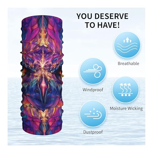 Youth Neck Gaiter Quick Dry Magic Wide Wicking Headbands Fashion Headwear4