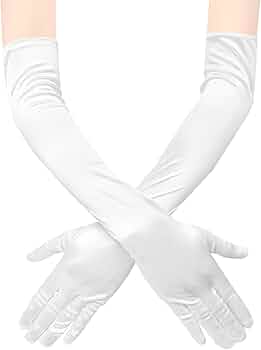 Gants Longs Noirs élégants 45 Cm | Accessoire De Soirée Chic