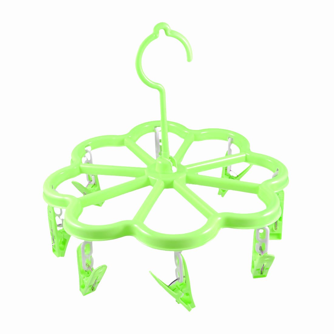 Qtqgoitem 1.5" Dia Tube 8 Pegs Shirt Underwear Clothes Hanger Green (Model: cb1 CDF 2f6 242 99c)