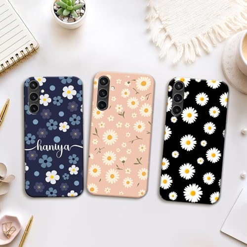 Image of COLORflow Back Cover Compatible with Samsung Galaxy S23 FE 5G | Daisy Garden Customized Back Cover Compatible with Samsung Galaxy S23 FE 5G