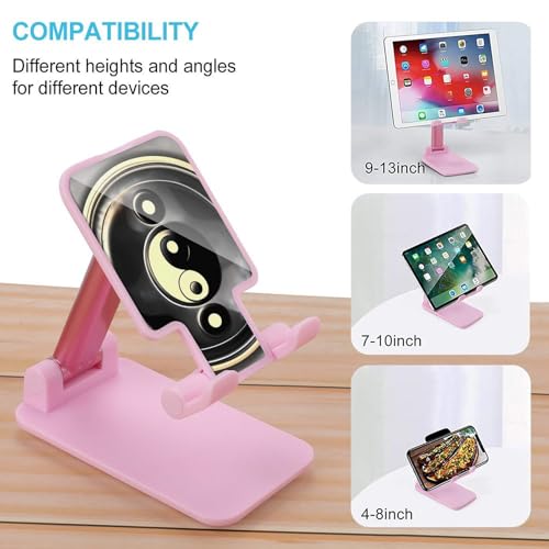 Support téléphone Yin Yang pliant et réglable pour bureau compatible iPhone 16 et 15 Pro Max - 3