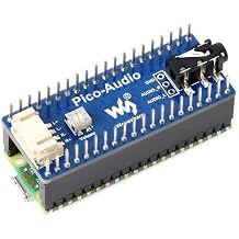 Audio Expansion Module Compatible with Raspberry Pi Pico Wide Range Audio Sampling Rate Headphone and Speaker Signal Output At The Same Time