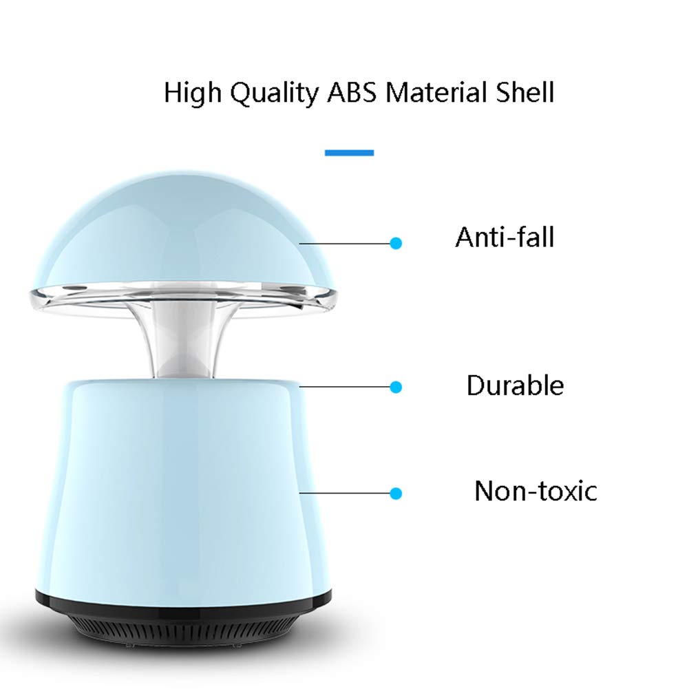 XRX Lámpara De Mosquitos Hogar Lámpara De Interior Repelente De Mosquitos Restaurante Enchufe Lámpara De Mosquitos Dormitorio Electrónico UV Azul Mosquito Asesino Artefacto Blue