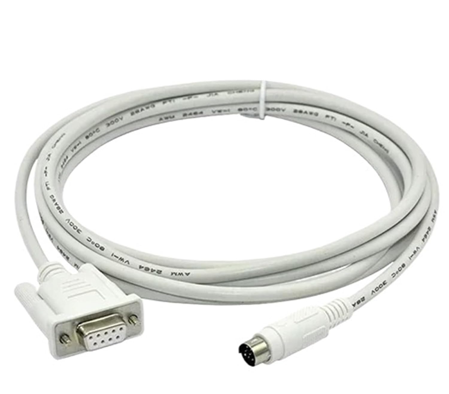 LEVI-DVP Suitable LEVI HMI Touch Panel 700 777 430T 908T Connect Programming Cable Download Line(LEVI-DVP White,2m)