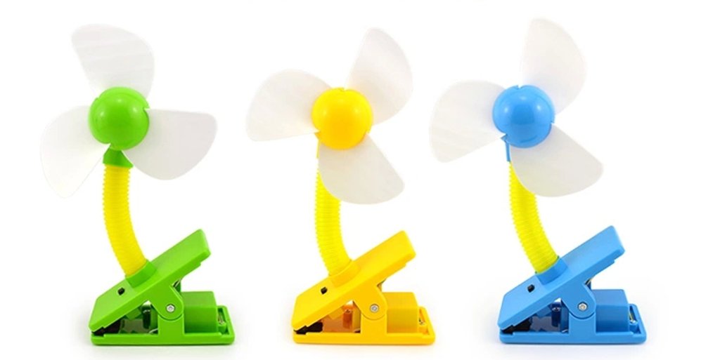 Priors trade; Lovely Mini Clamp Portable Electric Fan Baby