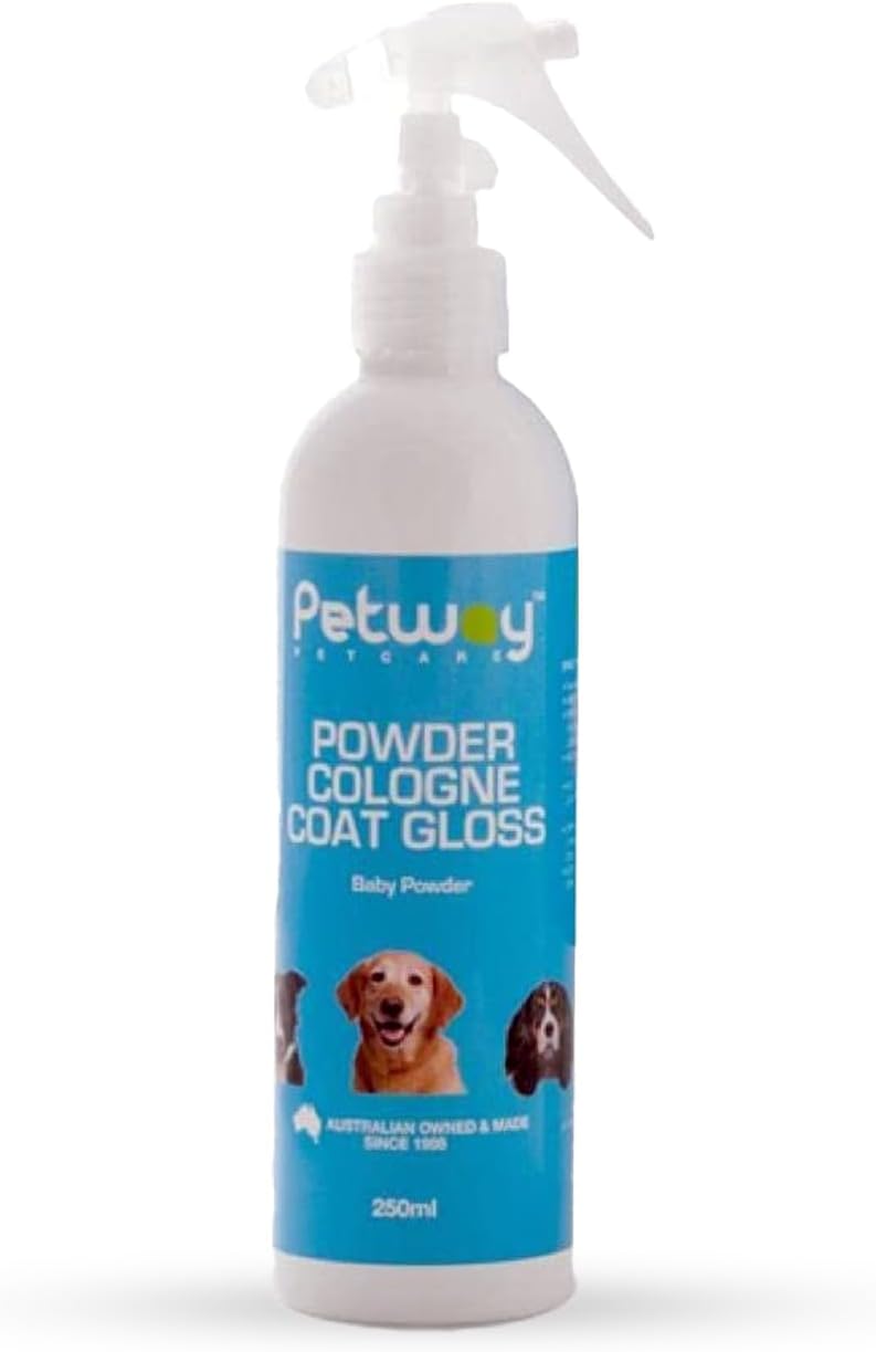 Petway Petcare Powder Cologne Coat Gloss Natural Cosmetic Dog Cologne