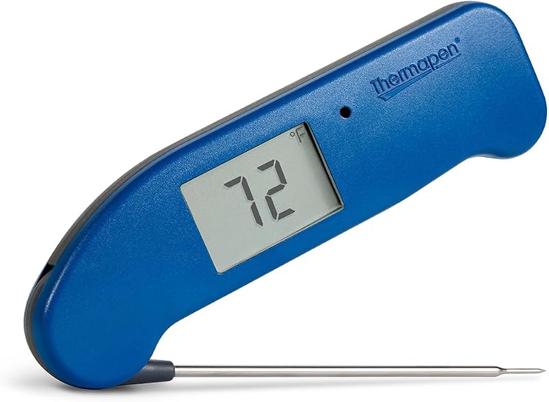 Thermapen ONE, termómetro de lectura instantánea recomendado n.° 1, azul náutico