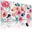 Pink floral mouse pad