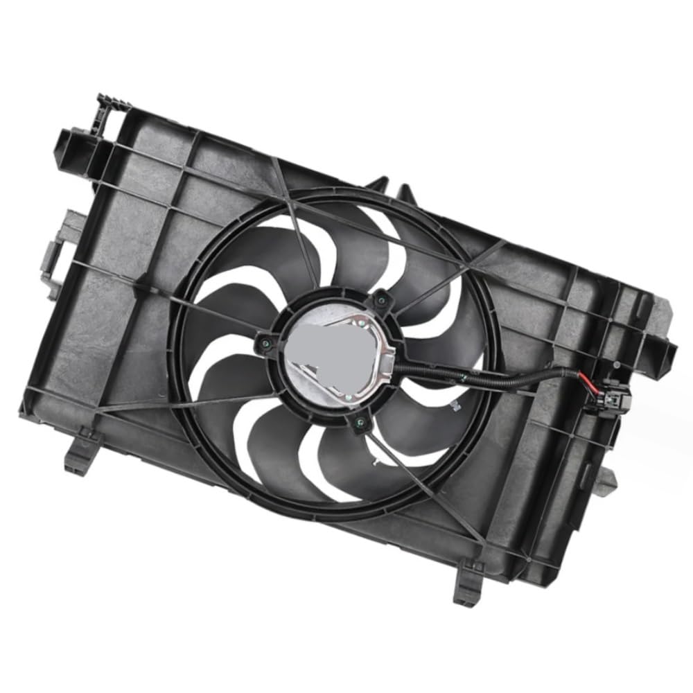 Ventilador de refrigeración de motor con disipación térmica silenciosa 4