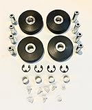 Auto Lift Parts Wheel Kit for Rotary Rolling Jack - Fits RJ9 RJ9000 SM SMO AR ARO 14...