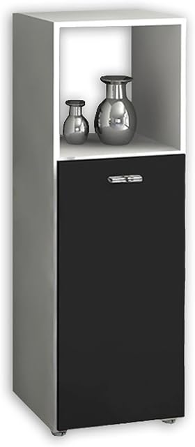 VCM Benus-3" | Wall Shelf, HiFi Bracket, Cube, archiving System, White/Black