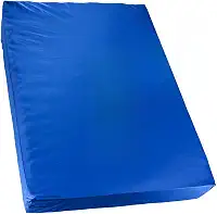 Capa protetora impermeável para colchão, com capa protetora removível e zíper, adequada para camas de solteiro, berços e camas hospitalares, 188 x 138 x 28.