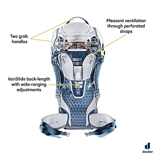 Deuter Kid Comfort Active (Standard Fit) Child Carrier And Backpack - Midnight (Standard Fit) #TOP3