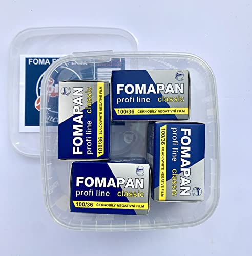 Película FOMA Pan Classic 100 para retratos analógicos y fotografía de calle en blanco y negro