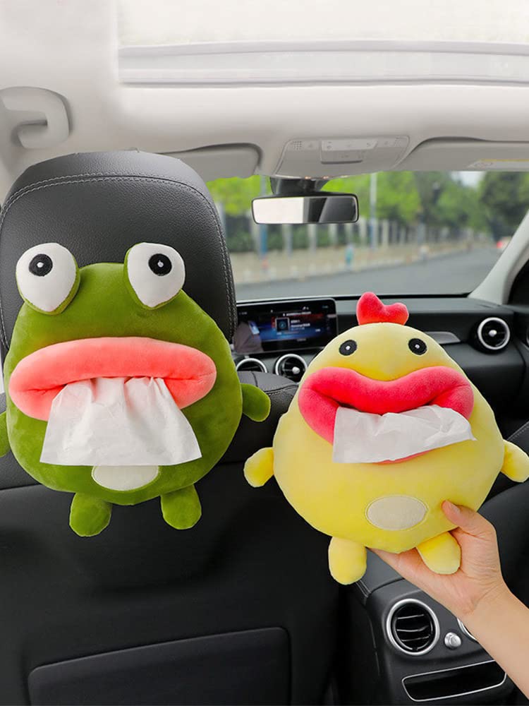 Portafazzoletti Creativo A Testa D'anatra In Peluche – Morbido E Divertente Per Auto E Casa