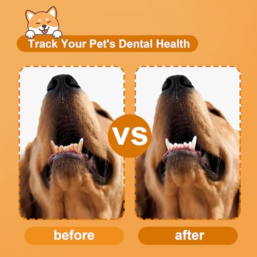 Image of Wuffove Dog Toothbrush, Finger Toothbrushes, Double Head Toothbrush,Cleaning Brushes for Dog Cat Oral Dental Health, 7 PCS