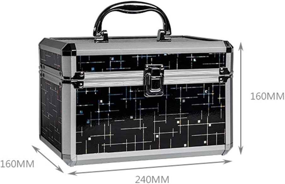 Cosmetic Case Vanity Case kable Beauty Makeup Nail Jewelry Portable Case Storage Box