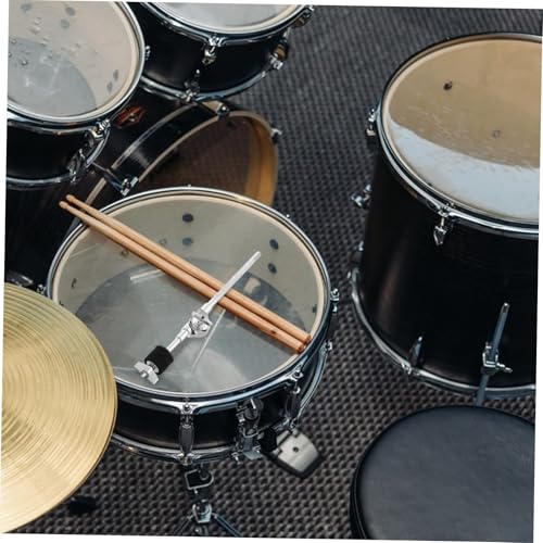 BESTonZON Heavy Duty Drum Stand with Compact Design Snare Hardware Seats Anti-skid Drum Feet Kit miniatura 7