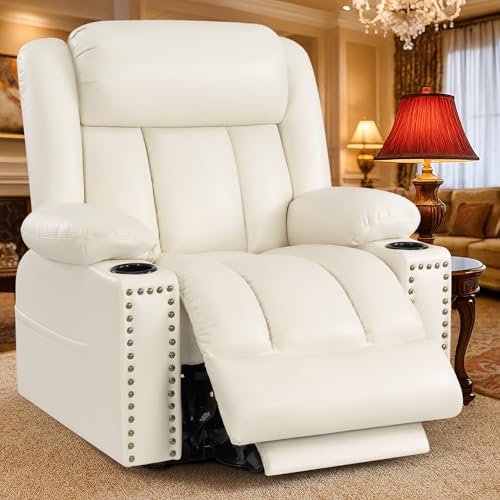 Cfvyne Triple Motor Large Power Lift Recliner Chair for Elderly