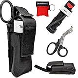 primeros auxilios tacticos en operaciones policiales 💗【COMP COMPAÑERO DE PRIMEROS AUXILIOS】 Agregue el botiquín de primeros auxilios al kit de emergencia familiar, carro, mochila, motocicleta, bolsas de equipaje, cinturón de carga o equipaje de mano, un imprescindible y un auxiliar de vida en la supervivencia de emergencia