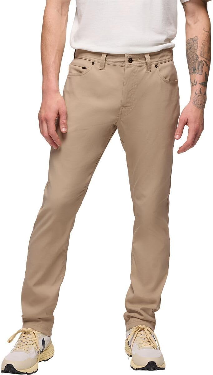 prAna Mens Stretch Zion 5 Pocket Sl Pants