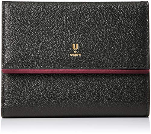 [ユー バイ ウンガロ] 口金付折財布【ソフィア】レディース 牛革 ソフト バイカラー UULW8FS2