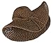 Chic Ladies Straw Sun Visor Wide Large Brim Floppy Fold Swimming Beach Straw Hat