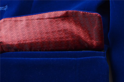 Boys Suits Size 3T, Toddler Boy Royal Blue Velvet Tuxedo Suit For Kids With Blazer Vest Pants Dress Shirt And Bow Tie #TOP6