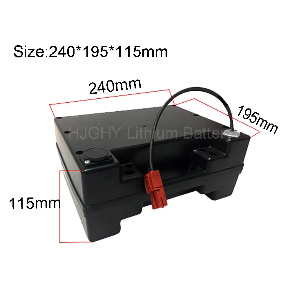 Amazon.co.jp: 24 ボルトリチウムバッテリーパック 24V 電動車椅子