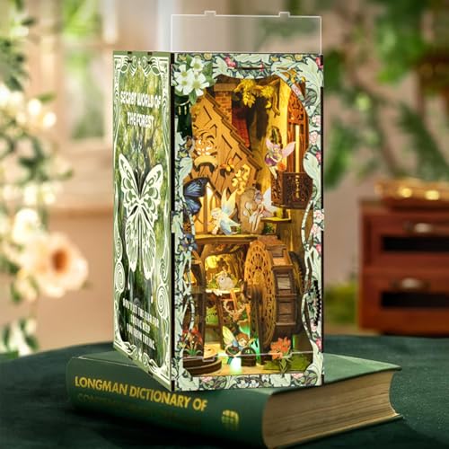ISSEVE Forest Secret World Book Nook Kit thumbnail 4
