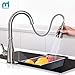 Produktbild M MEHOOM Wasserhahn Küche, 3 Wege Küchenarmatur, 360° Ausziehbar Drehbar Küche Spültischarmaturen Mischbatterie, Kalter und Heißer Edelstahl Wasserhahn für Küche, Einhebelmischer für Bidet