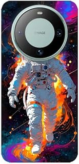 جراب حماية سيليكون مطبوع بنمط 172 متوافق مع موبايل هواوي ميت 60 برو